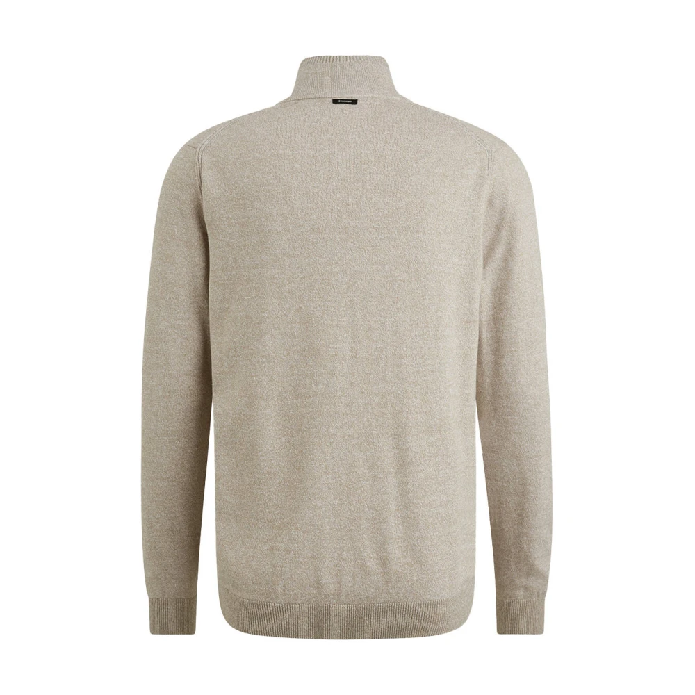 Vanguard Ritssluiting Jas Katoen Linnen Mix Beige Heren