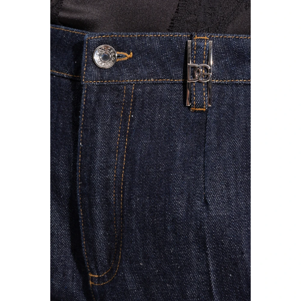 Dolce & Gabbana Jeans met zakken Blue Dames