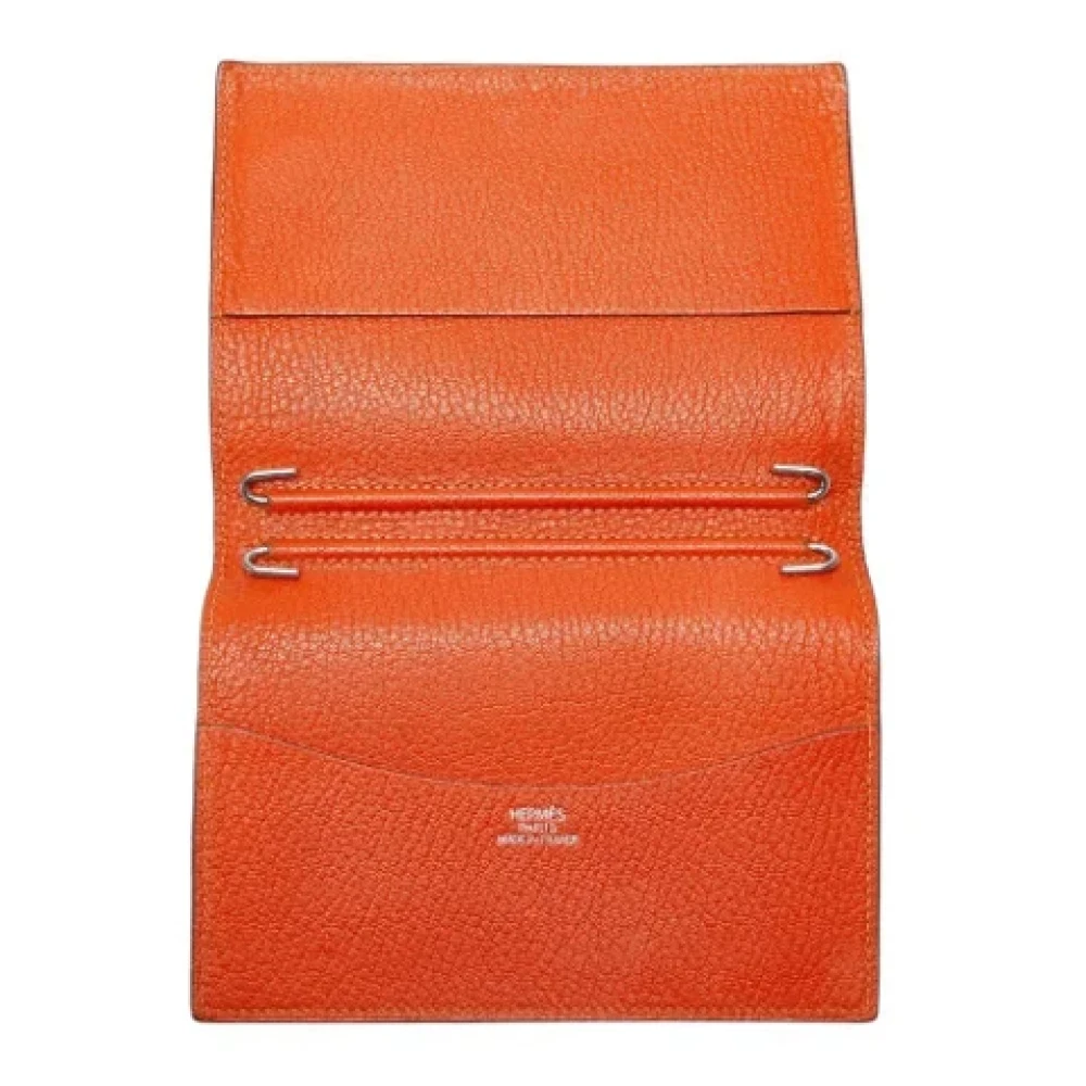 Hermès Vintage Pre-owned Leather home-office Brown Dames
