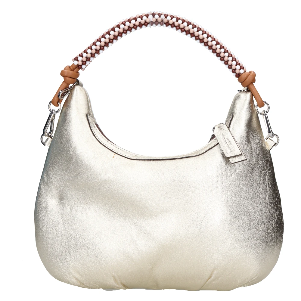 Gianni Chiarini Teen leren schoudertas Gray Dames