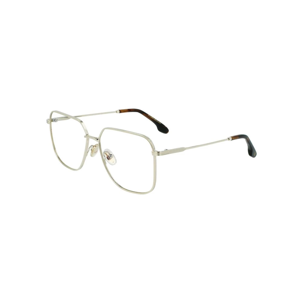 Victoria Beckham Women's Yellow Glasses, One Size, Metal Glasses Frames