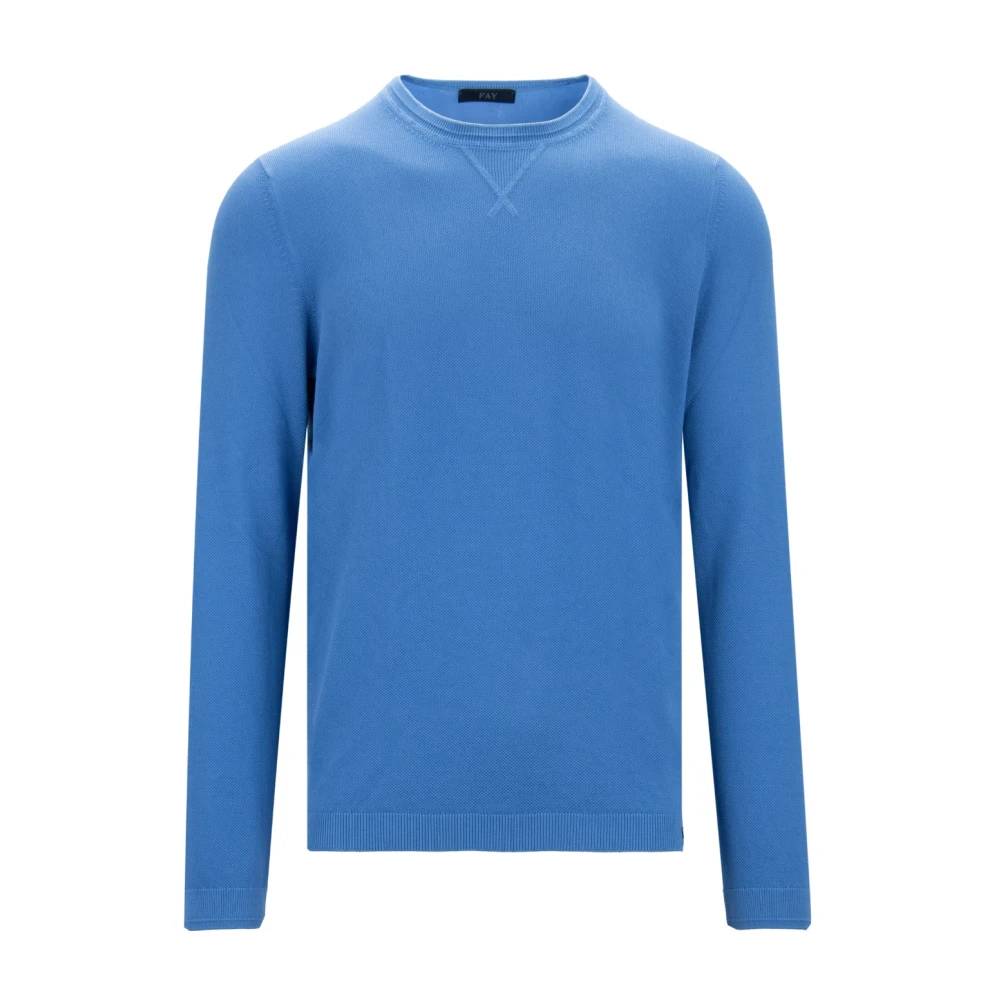 Fay Heren Pullover Trui Blue Heren