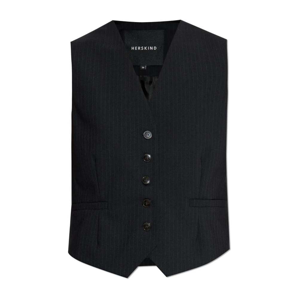 Birgitte Herskind Meneer Vest Blue Dames