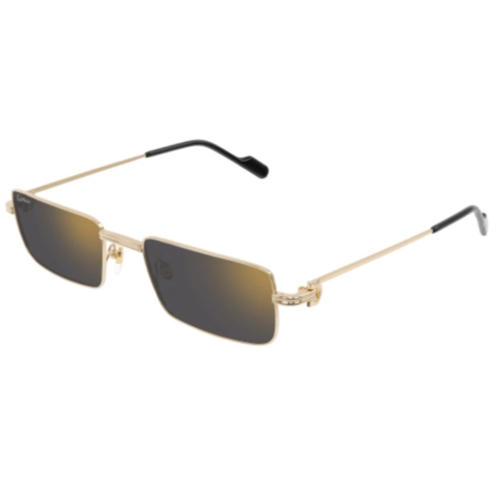 Cartier Unisex Yellow Sunglasses, 54 Mm, Silver Watch