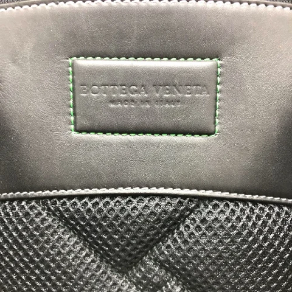 Bottega Veneta Vintage Pre-owned Fabric shoulder-bags Green Dames