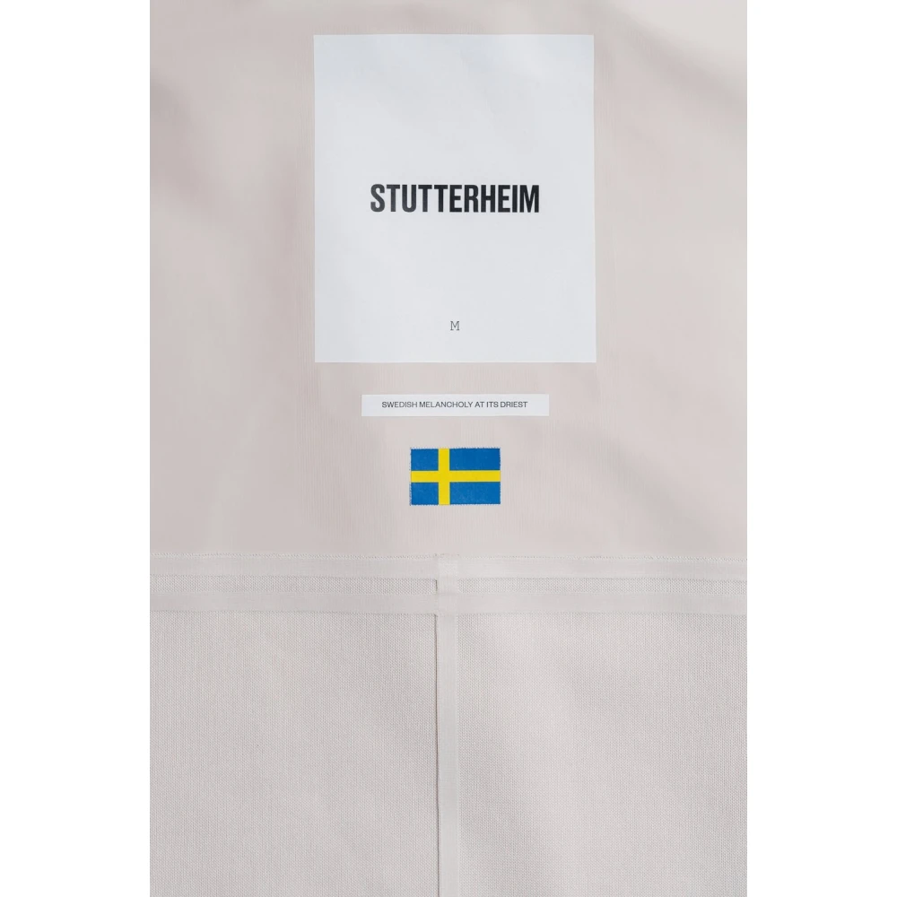 Stutterheim Waterdicht Overshirt voor Mannen Beige Heren