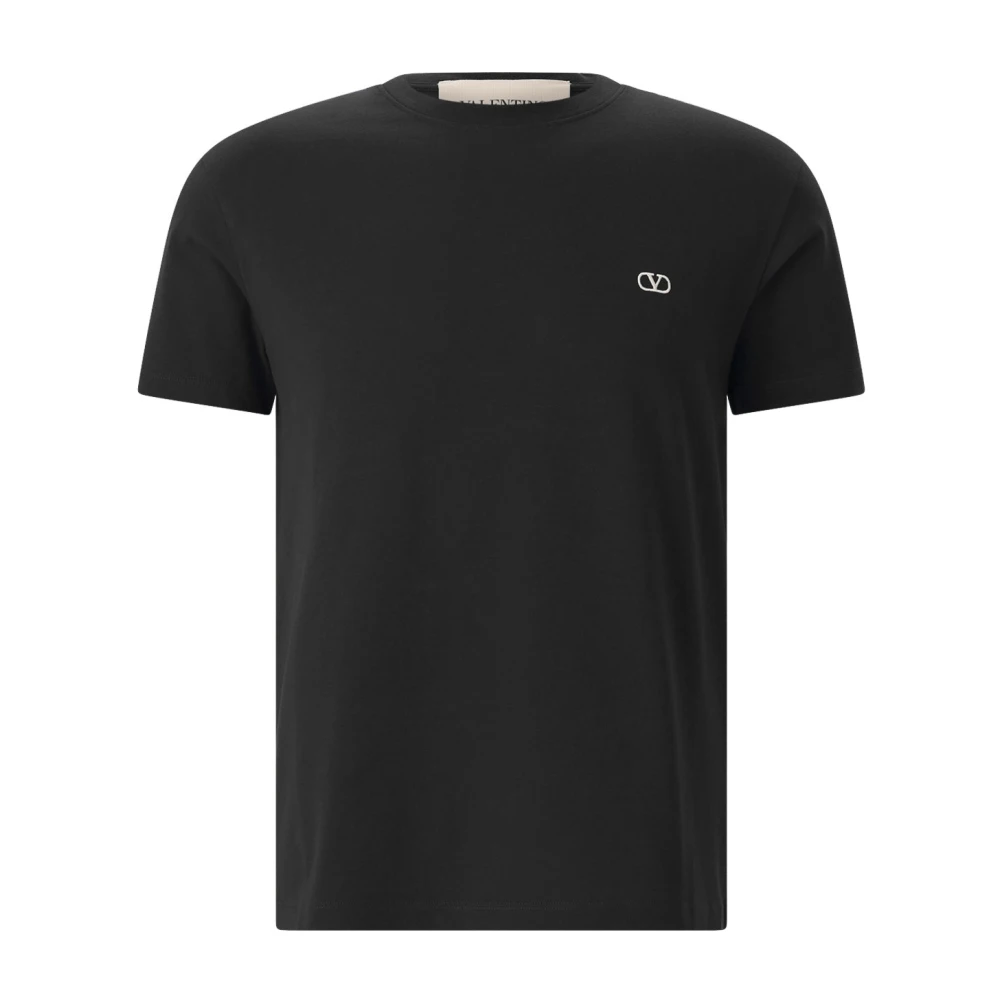 Valentino Garavani Men's Black Vlogo Cotton Jersey T-Shirt UK Size 36 - Mytheresa - Image 7