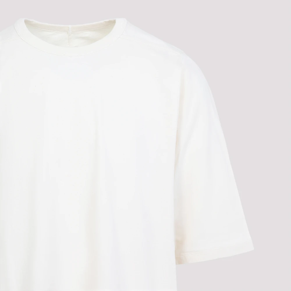 Rick Owens Natural Jumbo T-Shirt White Heren
