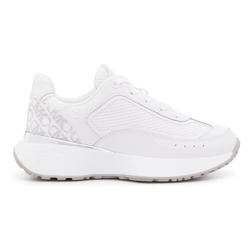 Michael Kors Witte Casual Leren Sneakers Dames Schoenen