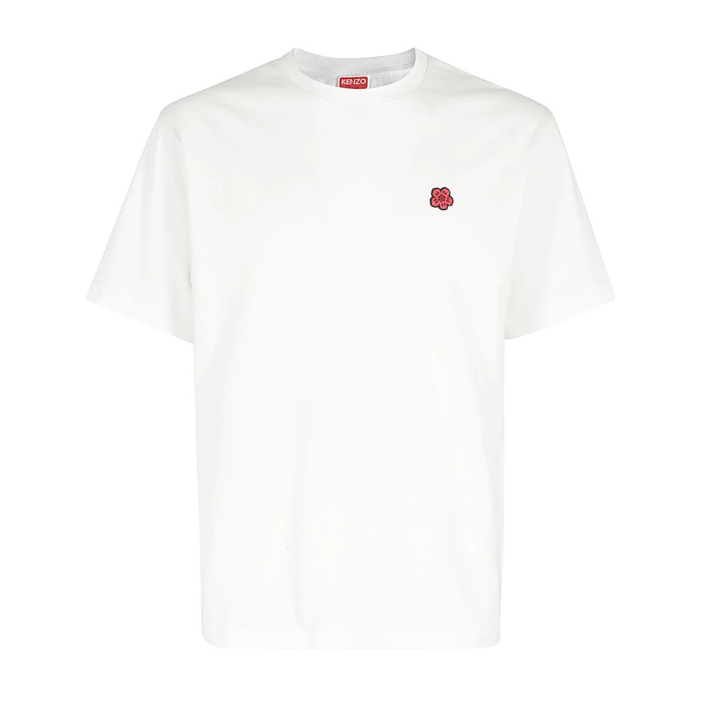 Kenzo Biologisch Katoen Klassiek T-shirt White Heren