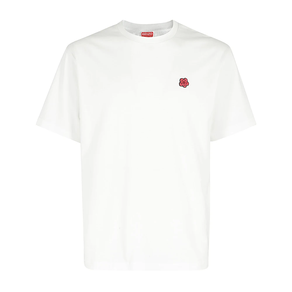 Kenzo Ekologisk Bomull Klassisk T-shirt White, Herr