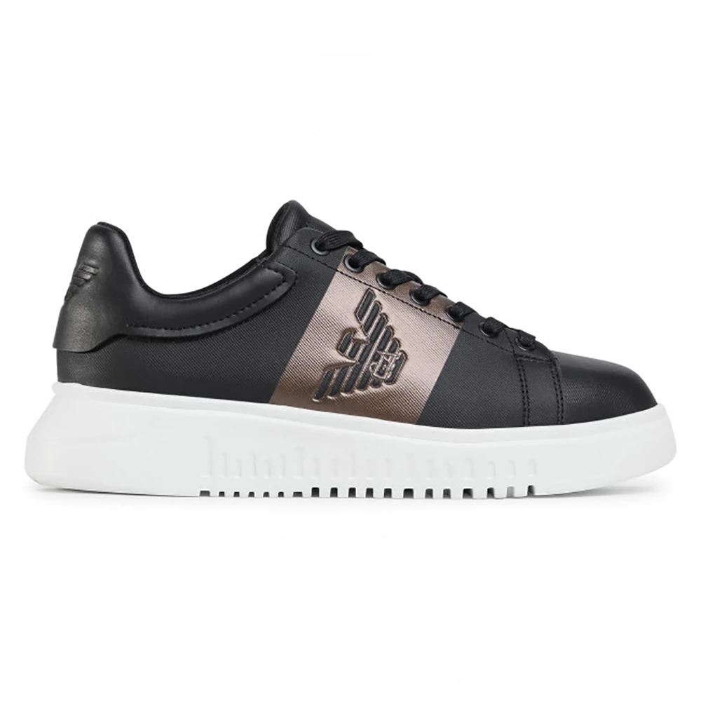 Emporio Armani M990 Sneakers Heren Schoenen Zwart