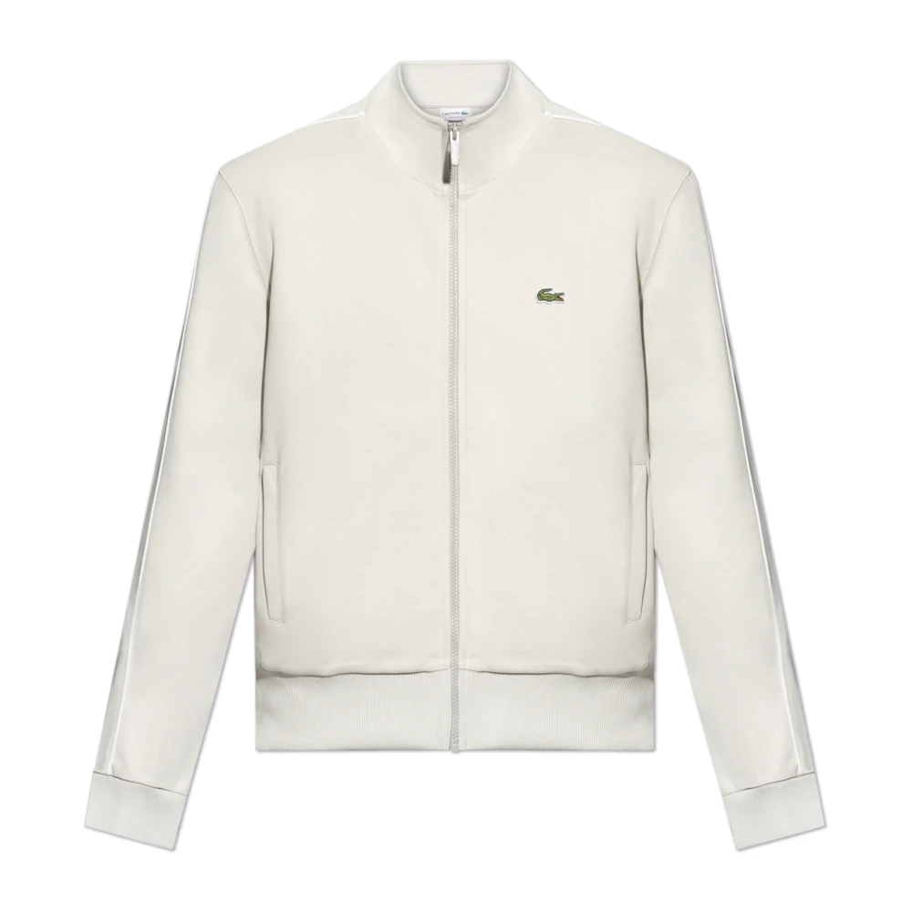 Lacoste Sweatshirt med logotyp Gray, Herr