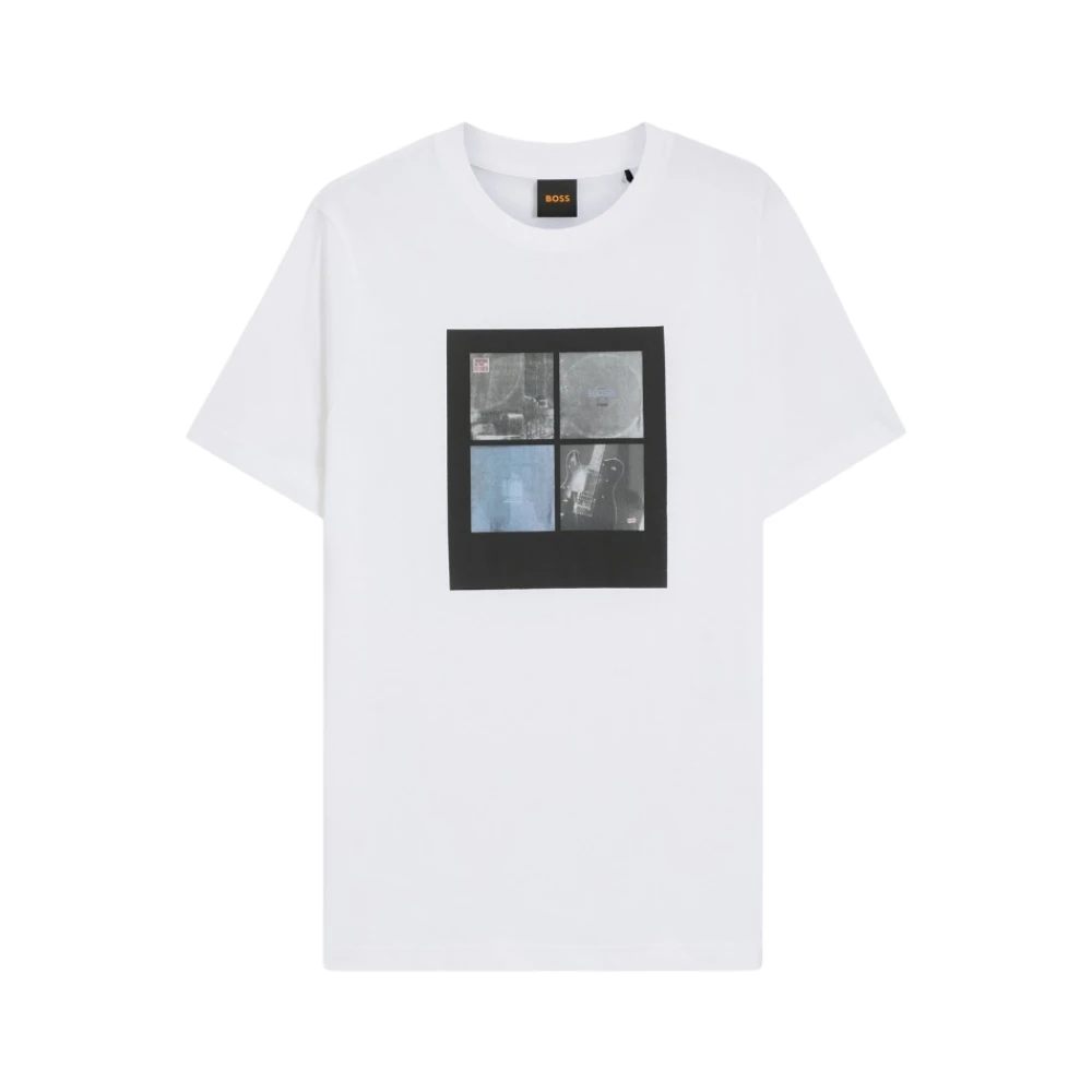 Hugo Men's White T-Shirt - T-Shirts - S - Tops