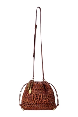 Mini Summer Banana Drawstring Shoulder Bag