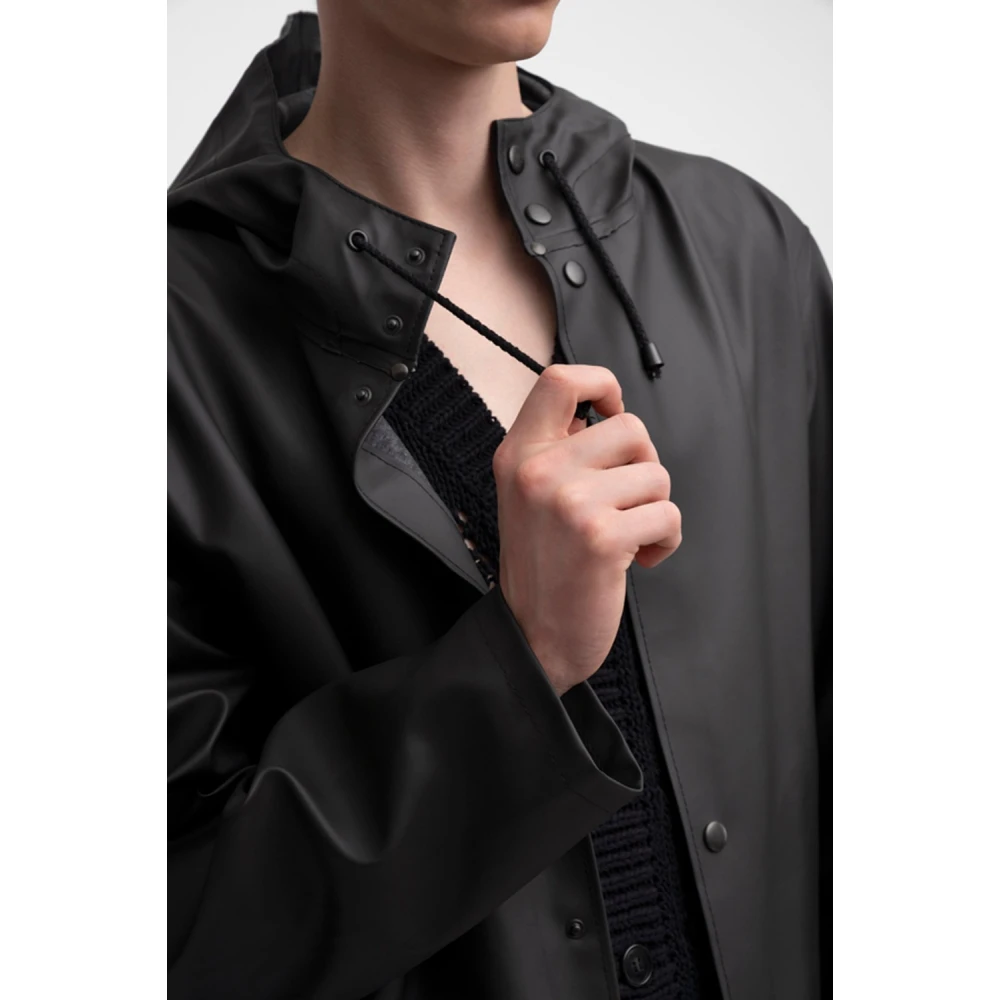Stutterheim Stijlvol Waterdicht Regenjas Black Heren