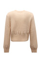 born-uldblandingsbluse-plume-gold-shine