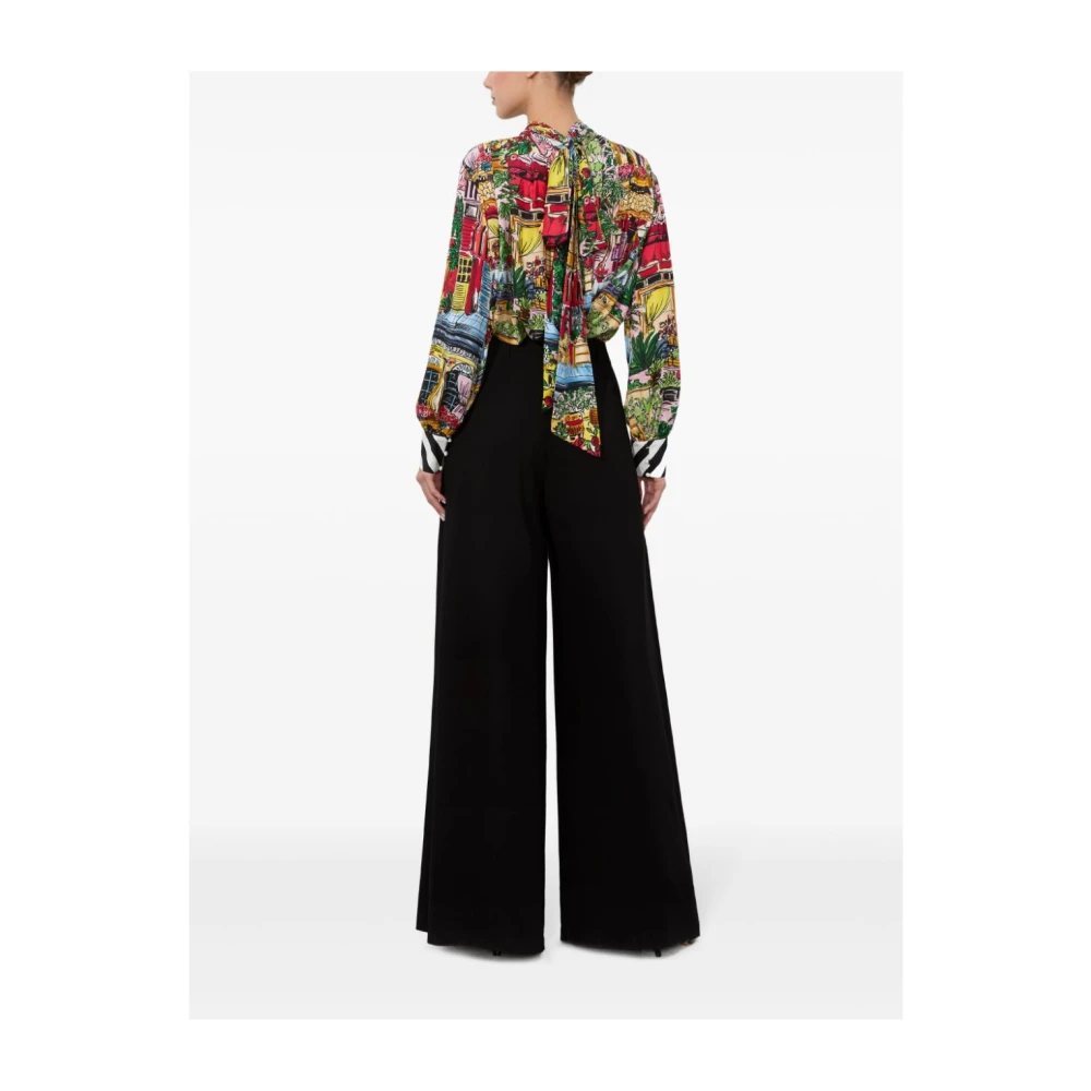 alice + olivia Multikleur Gestreepte Vakantiedromen Shirt Multicolor Dames