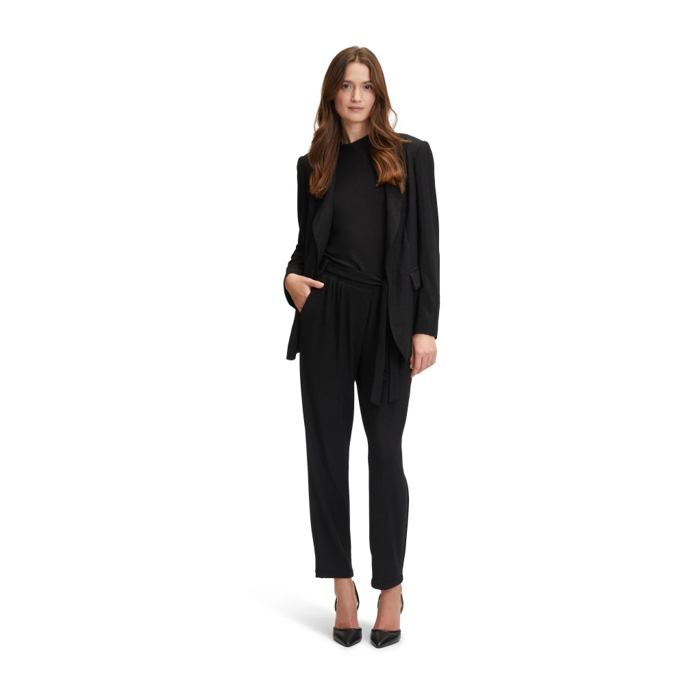 Betty & Co Pakbroek met Lurexdraad Black Dames