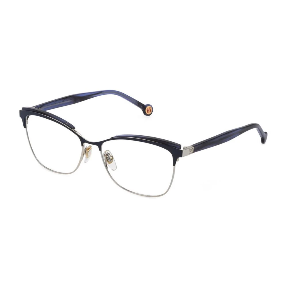 Carolina Herrera Gouden metalen frames met gekleurde wijzerplaat Multicolor Dames
