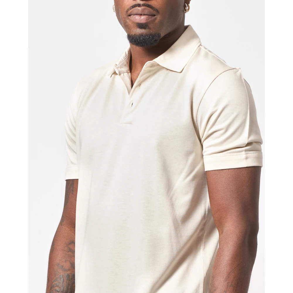 Hugo Boss Elegante Polo Shirt Beige Heren
