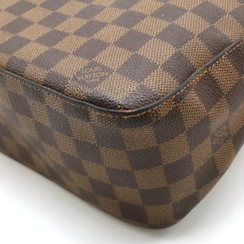 Louis Vuitton Vintage Pre-owned Plastic handbags Brown Dames