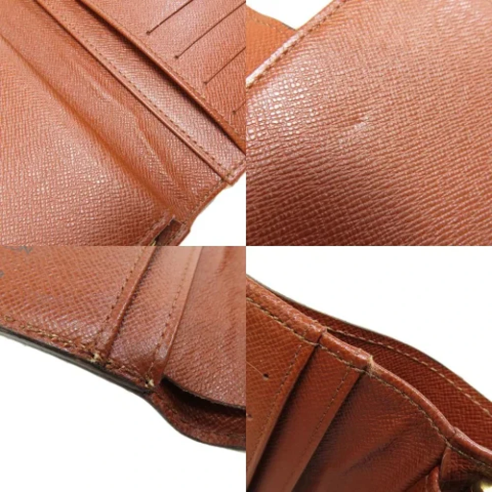 Louis Vuitton Vintage Pre-owned Canvas wallets Brown Dames
