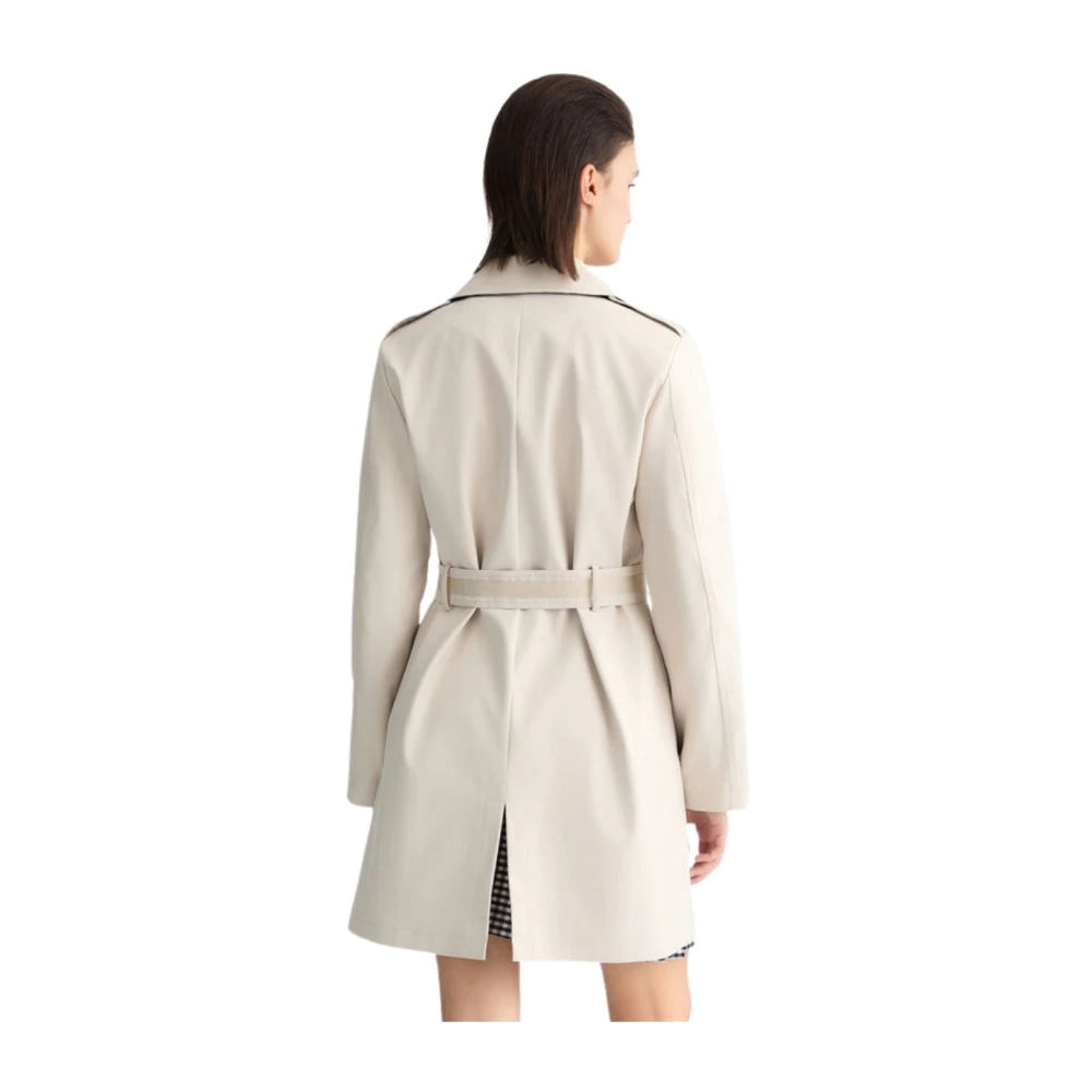 Liu Jo Licht Beige Trenchcoat Beige Dames