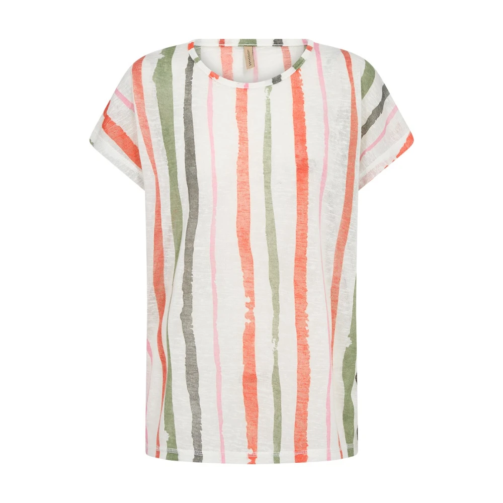 Soyaconcept Vrouwelijk Shirt met Flatterende Print Multicolor Dames
