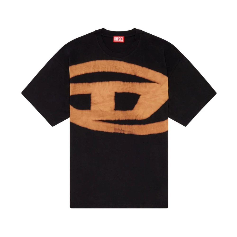 Diesel Stijlvolle T-shirts en Polos Black Heren