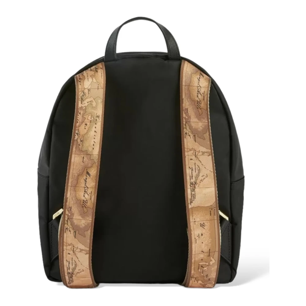 Alviero Martini 1a Classe Zwarte Rugzak Geo Classic Black Dames
