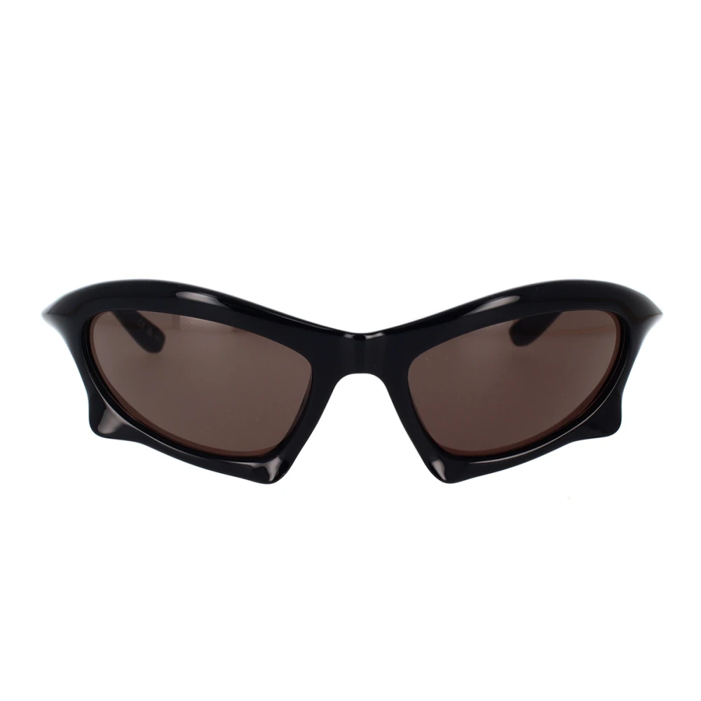 Balenciaga Rave-geïnspireerde zonnebril met gedurfde hoeken en strak design Black