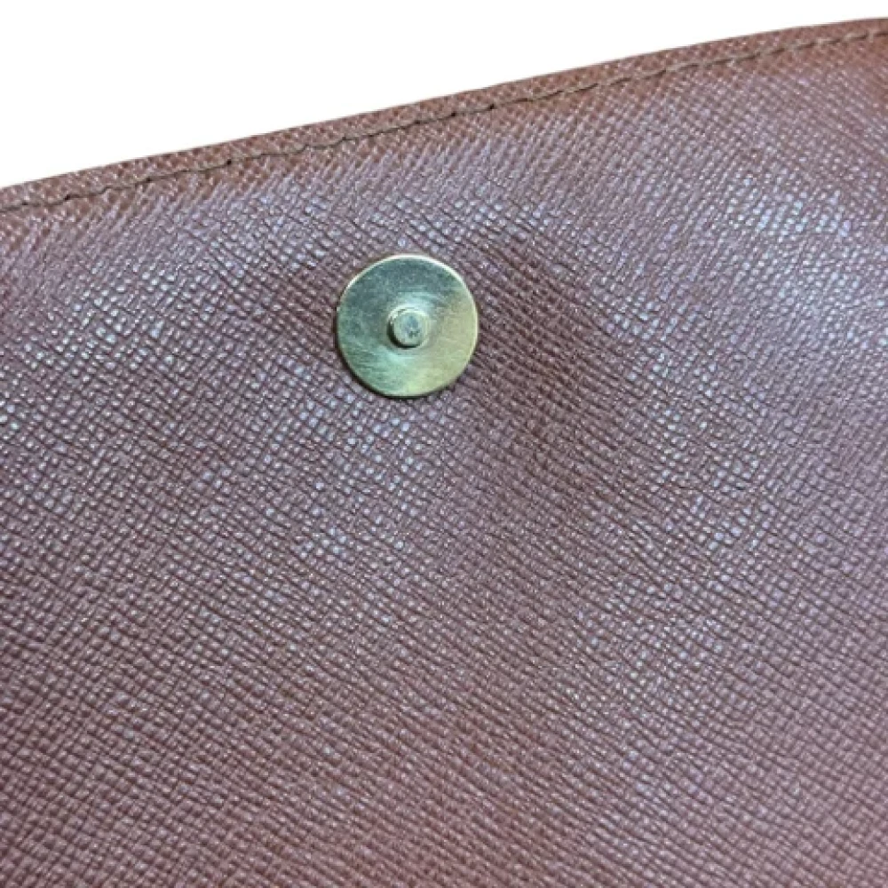 Louis Vuitton Vintage Pre-owned Canvas shoulder-bags Brown Dames