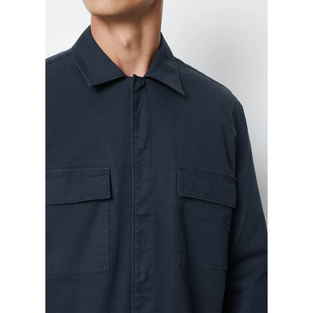 Marc O'Polo Overshirt Blue Heren