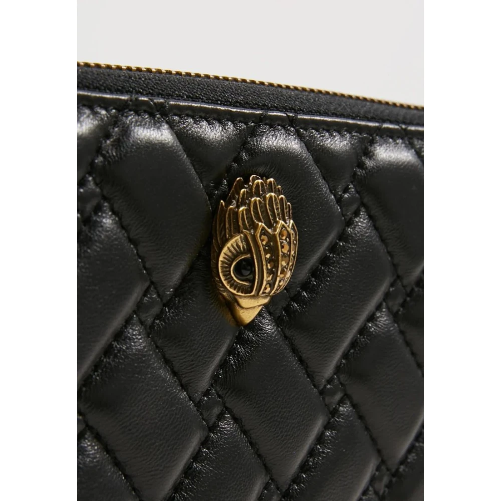 Kurt Geiger Zwarte Portemonnees voor Mannen Black Dames