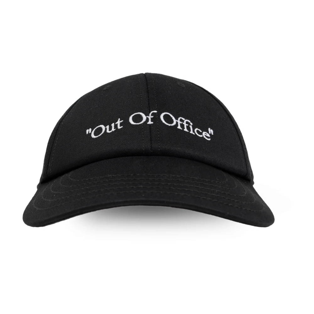 Off White Baseball Cap Black Dames