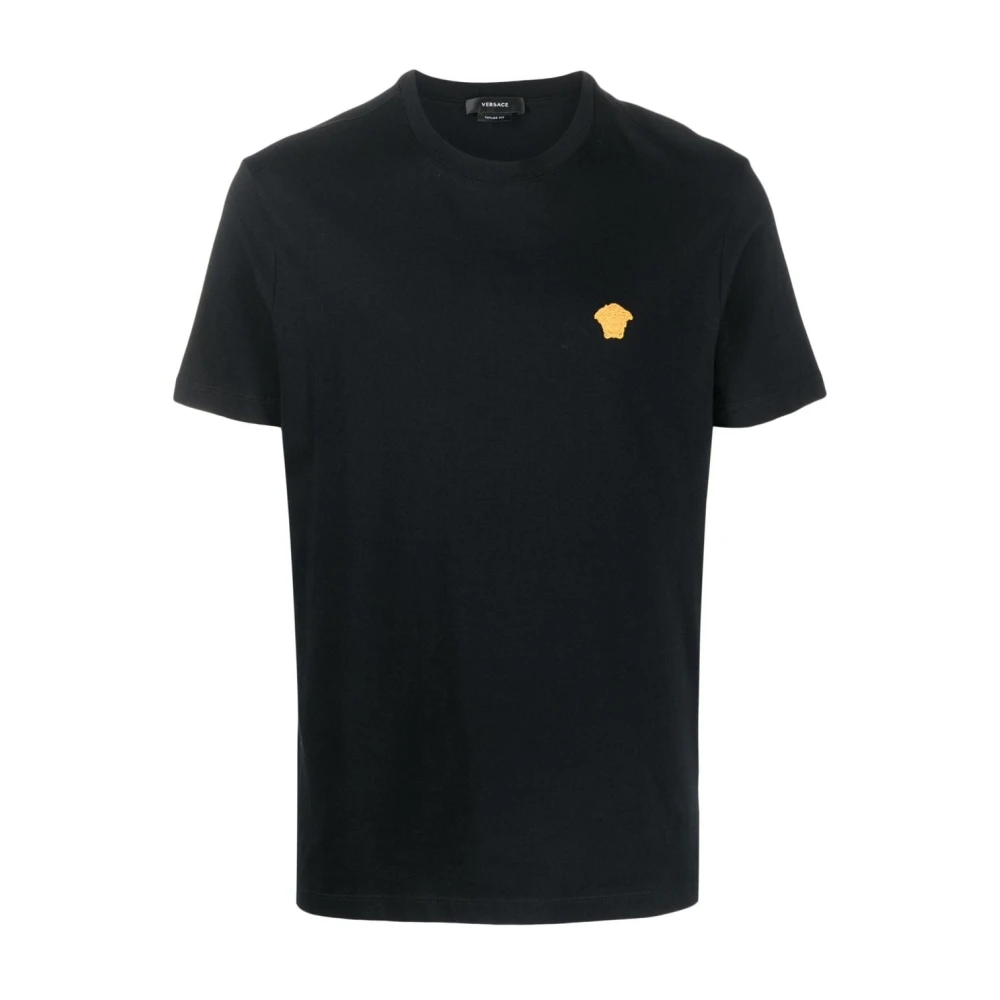 Versace Men's Black Medusa T-Shirt - T-Shirts - 2XL - Tops