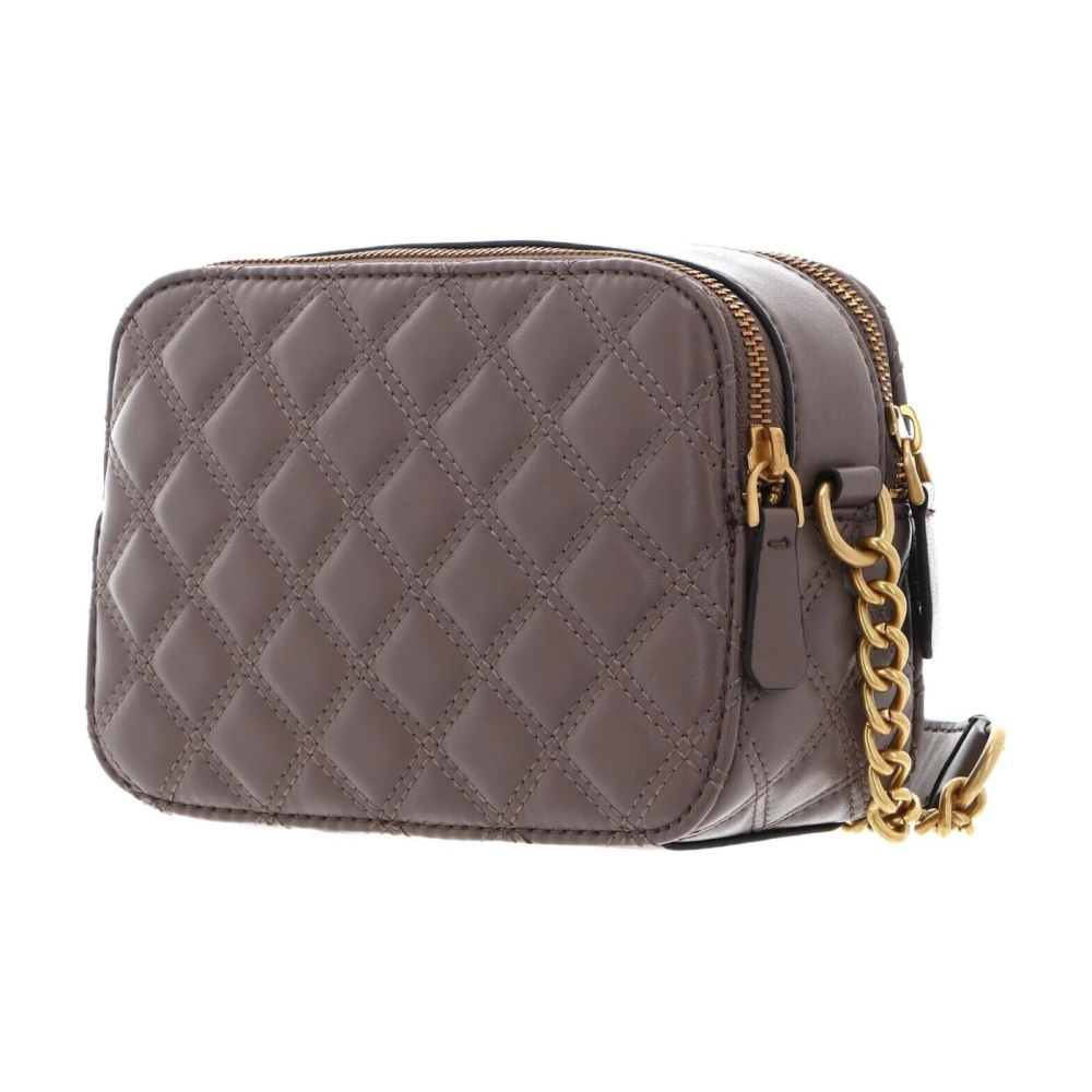 Guess Mini schoudertas PU leer Giully Brown Dames