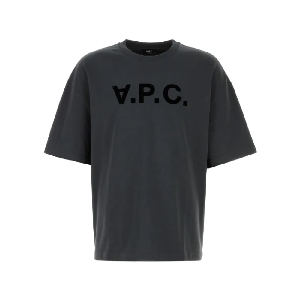 A.p.c. Men's Black T-Shirts, M, Oversize Grand Vpc T-Shirt