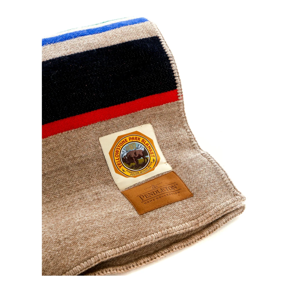 Pendleton Outdoor wollen deken met leren band Multicolor Heren