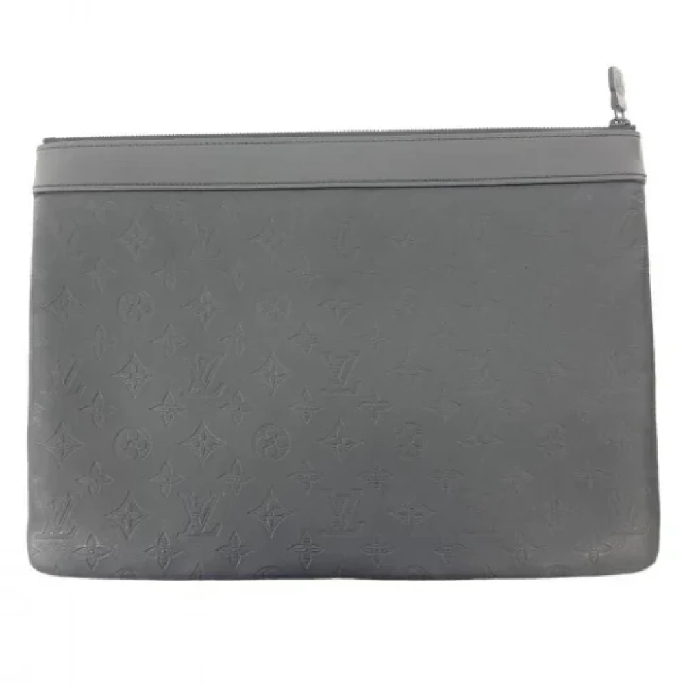 Louis Vuitton Vintage Pre-owned Fabric louis-vuitton-bags Gray Dames