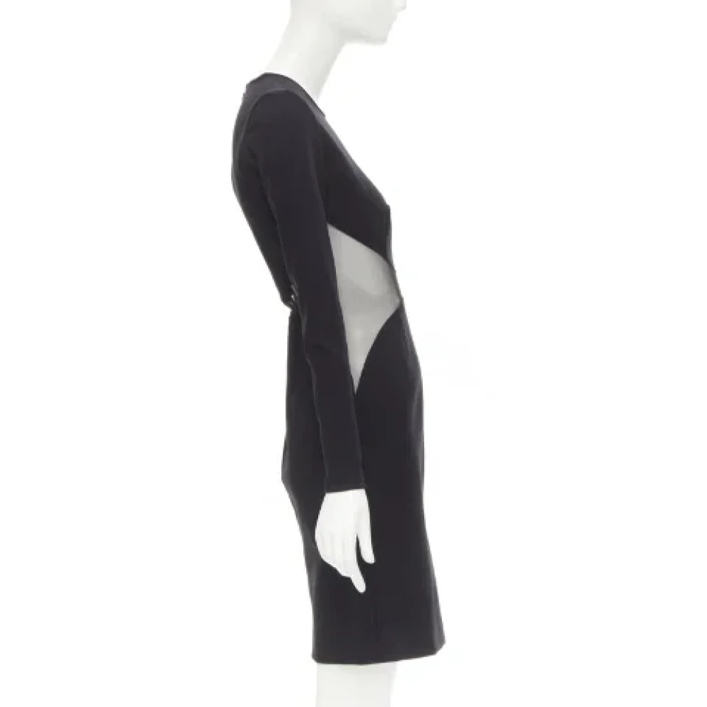 Stella McCartney Pre-owned Wool dresses Black Dames