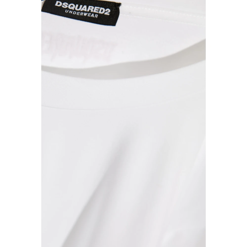 Dsquared2 T-shirt uit de ondergoedcollectie White Heren