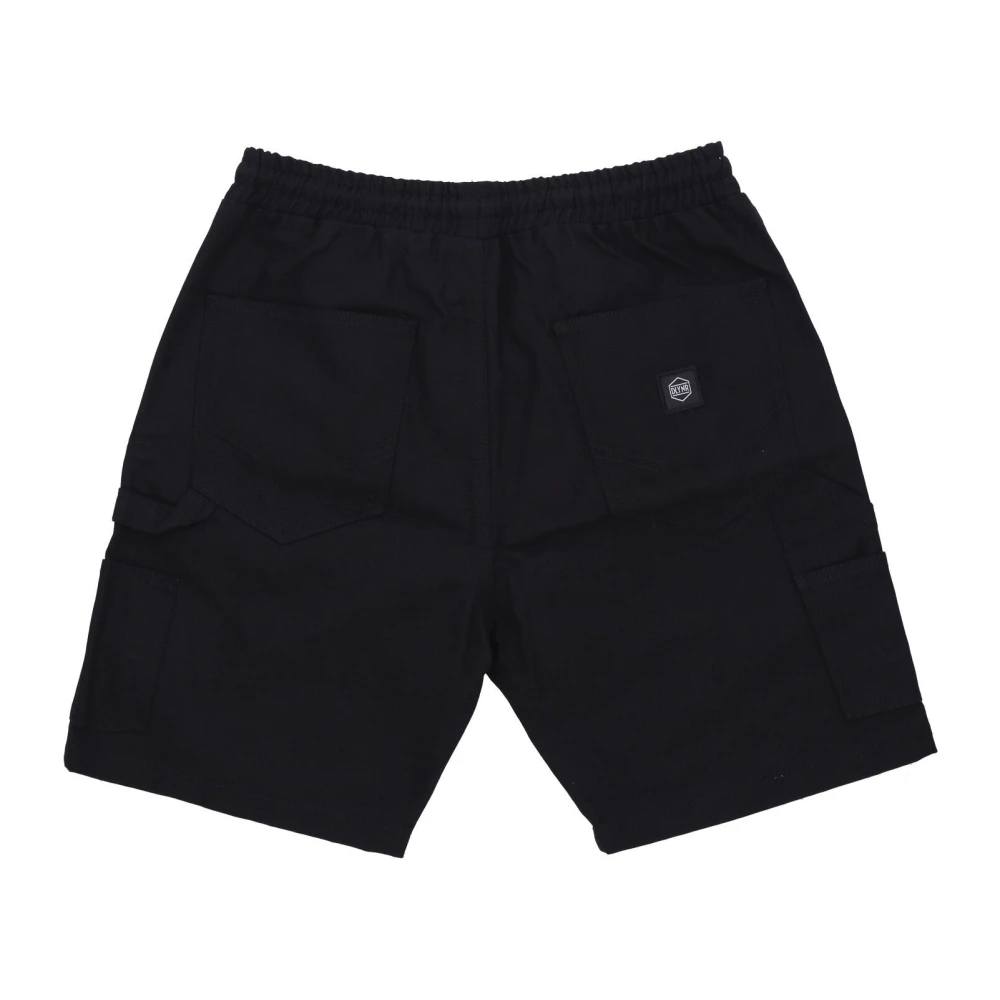 Dolly Noire Canvas Timmerman Shorts Zwart Black Heren