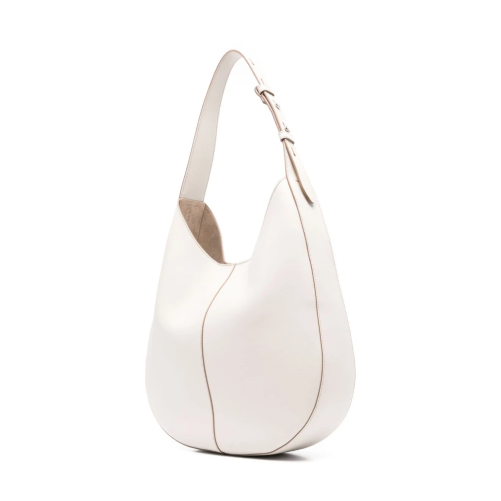 TOD'S Witte Schoudertas met Afneembare Pouch White Dames