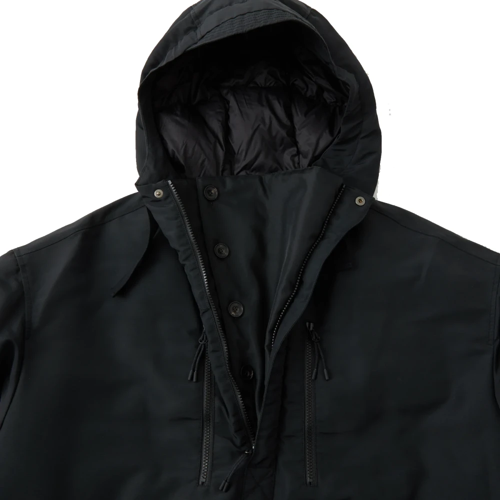 White Mountaineering Denim Jack Black Heren
