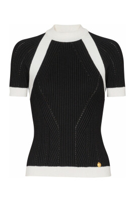 top-a-manches-courtes-en-maille
