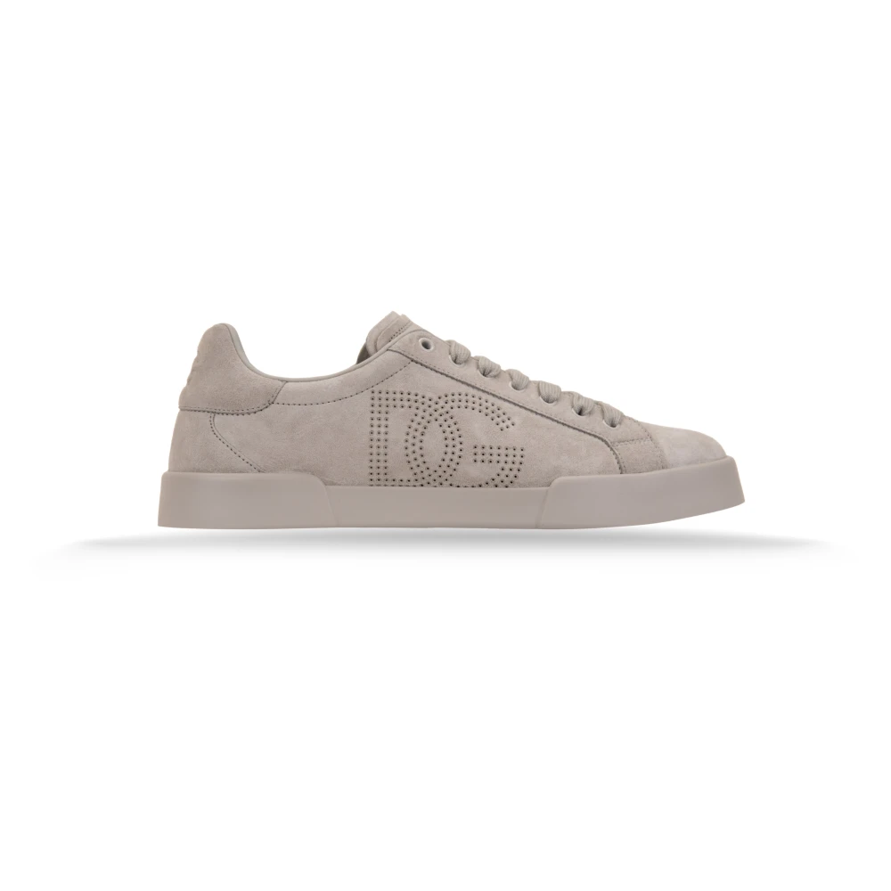 Dolce & Gabbana Men's Gray Sneakers, 9 Uk, Trainers