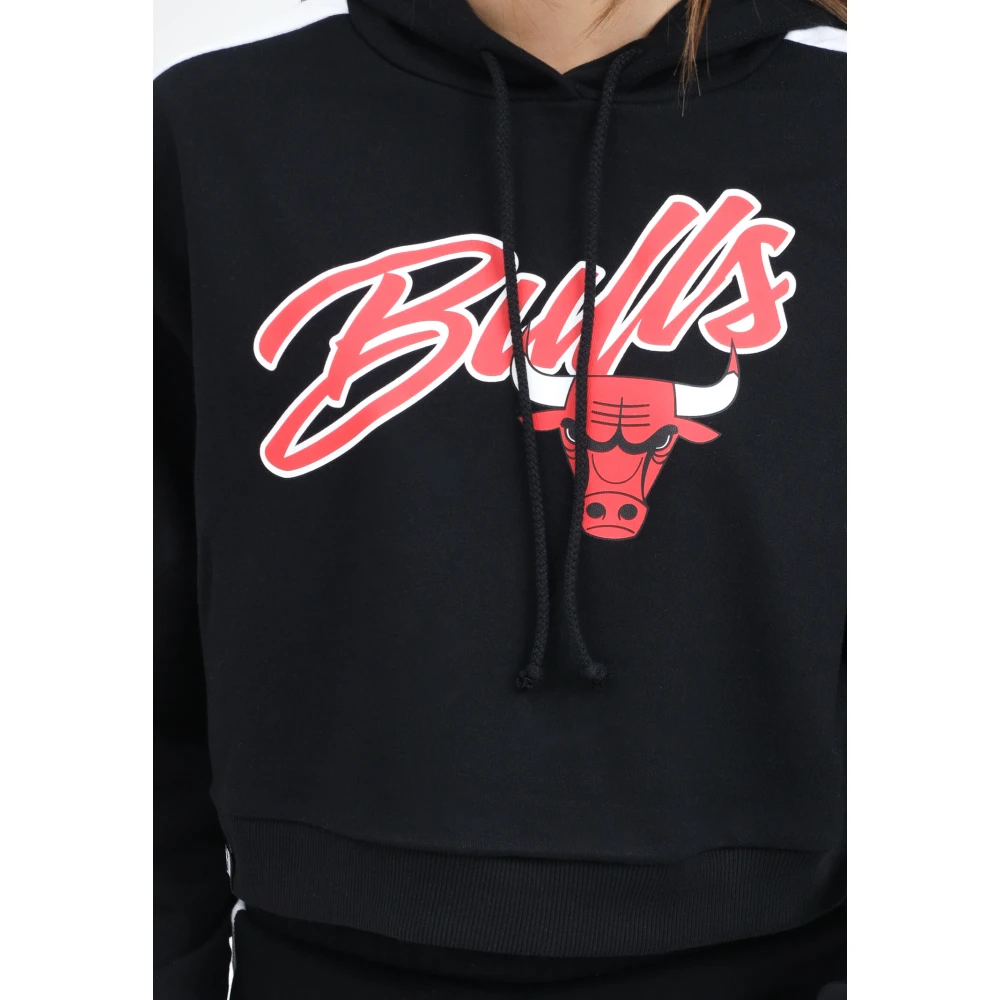 new era Chicago Bulls Colour Block Hoodie Black Dames