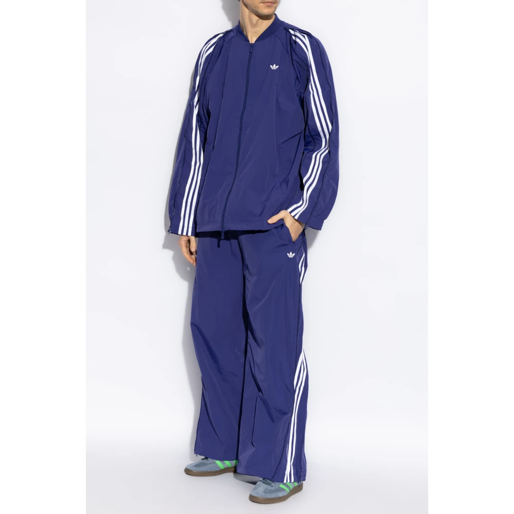 adidas Originals Lichtgewicht jas met logo Blue Heren